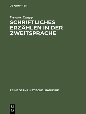 cover image of Schriftliches Erzählen in der Zweitsprache